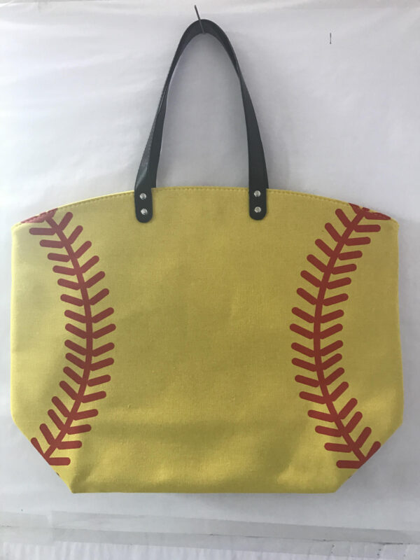 Canvas Bag Printed Baseball And Softball - Image 7