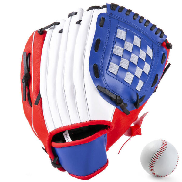 Full Set Of Thickened Pitching Gloves And Softball Gloves For Children, Adolescents And Adults - Image 5