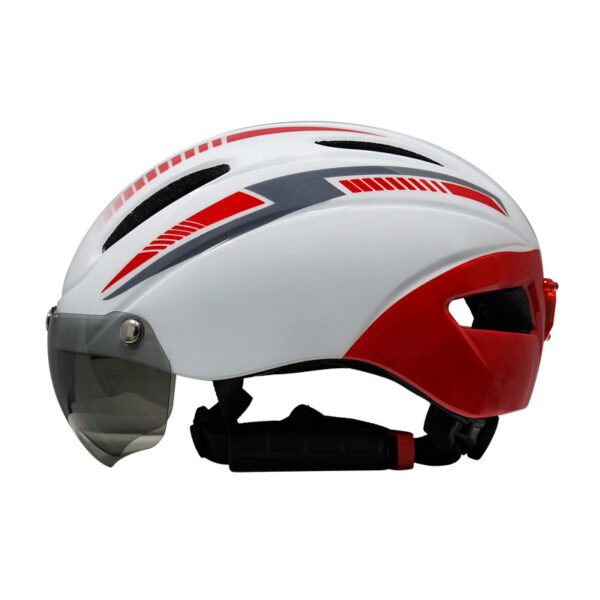 Bicycle Helmet Riding Helmet Sports Helmet Goggles Riding Helmet Restraint Taillight - Image 3