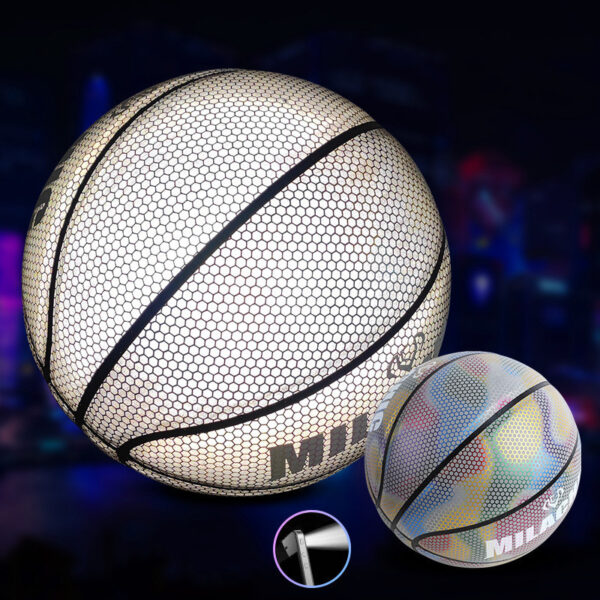 Glowing fluorescent basketball - Image 2