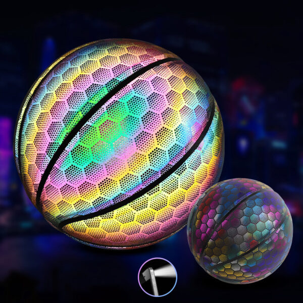 Glowing fluorescent basketball - Image 3