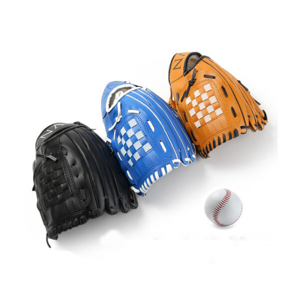 Baseball Glove PVC Base Softball PU Kids - Image 3