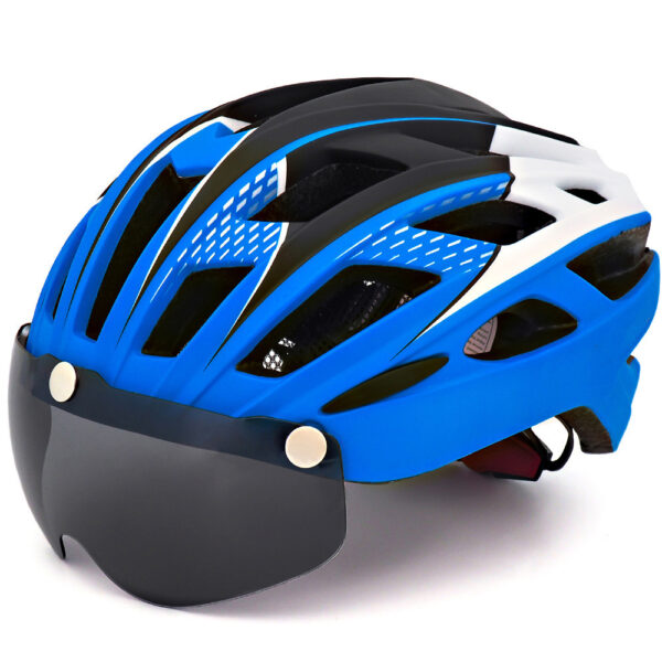 Bicycle Helmet Goggles Integrated Riding Helmet Equipment - Image 2