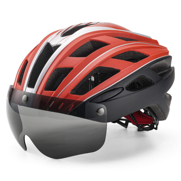 Bicycle Helmet Goggles Integrated Riding Helmet Equipment - Image 9