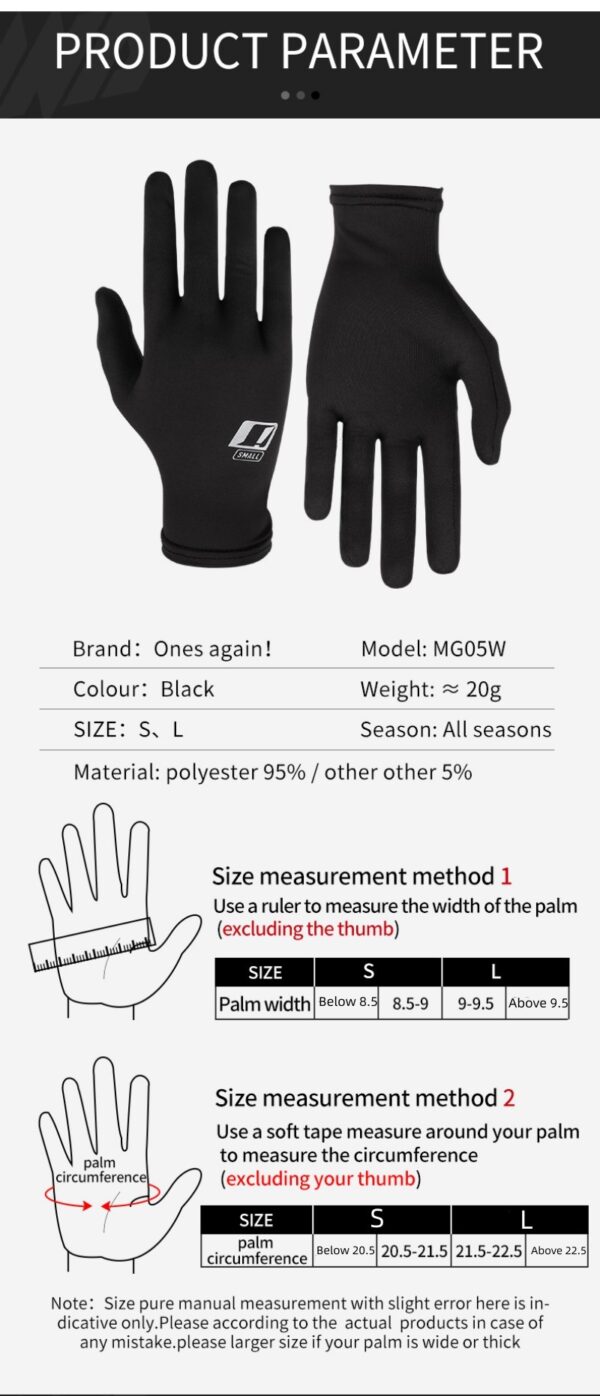 Creative Motorcycle Liner Ladies Gloves - Image 2