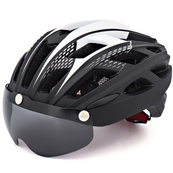 Bicycle Helmet Goggles Integrated Riding Helmet Equipment - Image 3