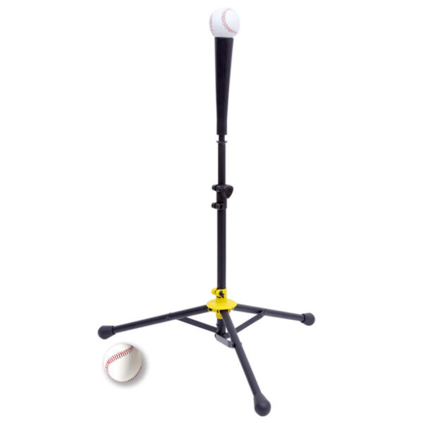 Baseball Trainer Portable Softball Practice Tripod T Stand Portable Holder Clubs - Image 2