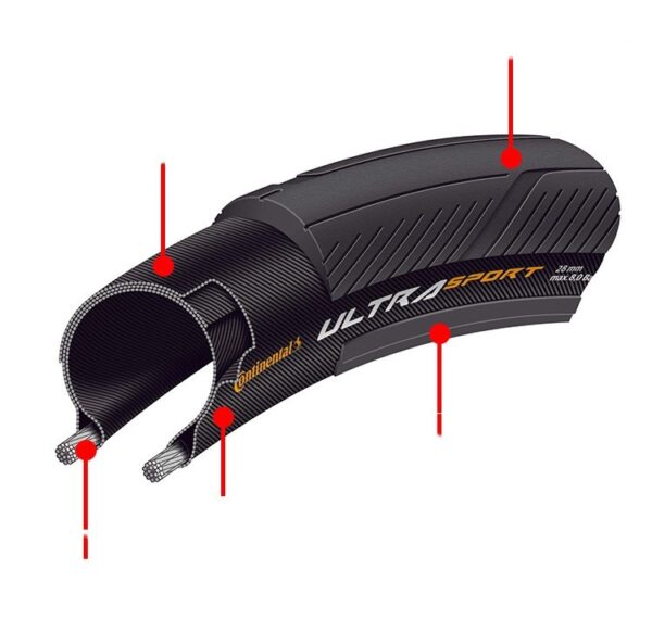 Horse Tire 700x23C Road Bicycle Tire - Image 5