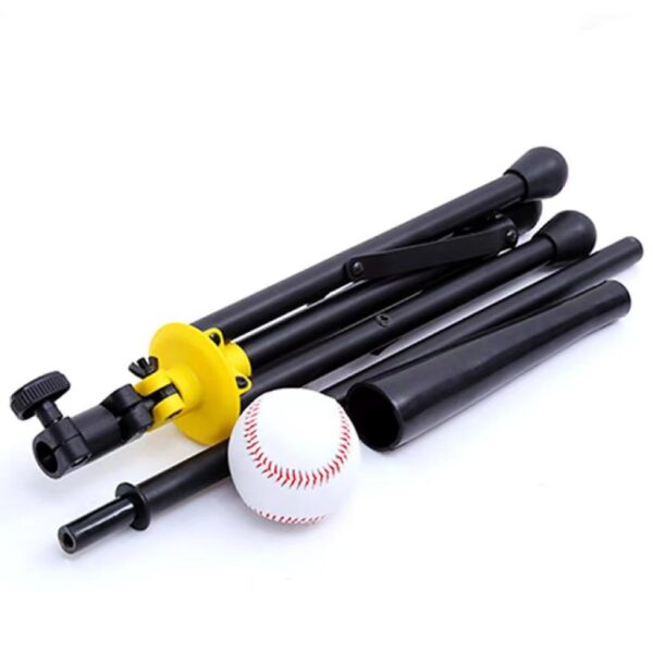 Baseball Trainer Portable Softball Practice Tripod T Stand Portable Holder Clubs - Image 4