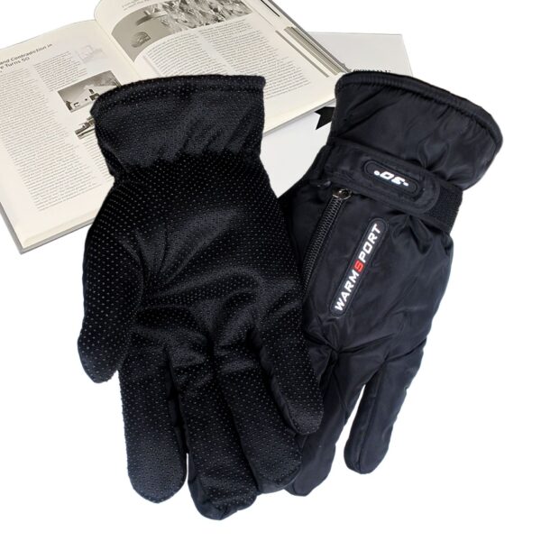 Gloves For Men Riding Bikes Windproof And Thickened To Keep Warm - Image 6