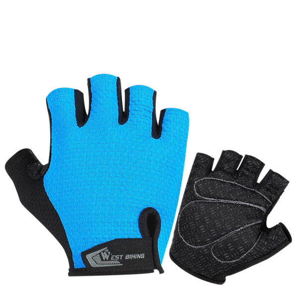 Cycling Breathable Short-finger Non-slip Half-finger Gloves - Image 4