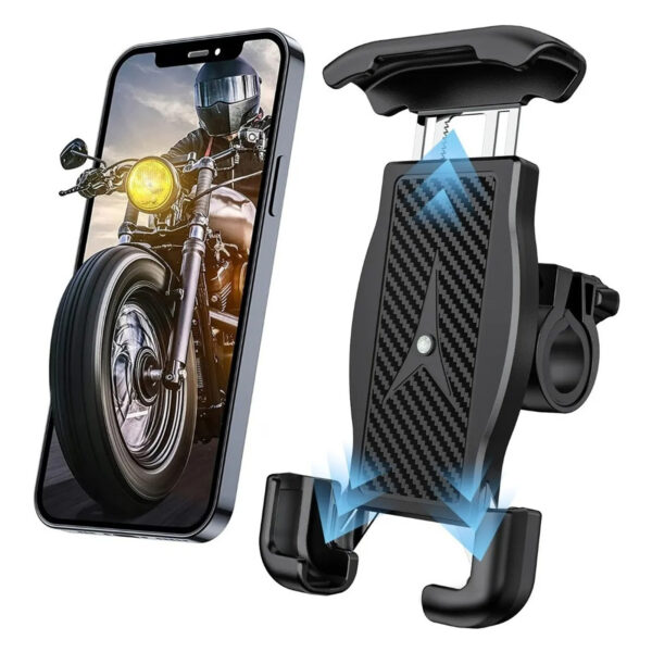 Adjustable Cycling Phone Holder Universal Plastic Mobile Phone Mount for Bikes Motorcycles - Image 2