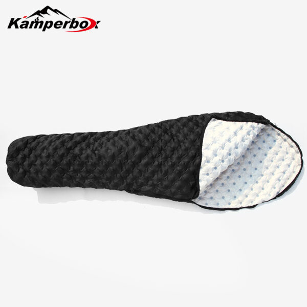 Kamperbox Down Sleeping Bag, Camping 3 Season Ultralight Sleeping Bags, Lightweight Sleeping Bag Bubblue Air 2 - Image 10