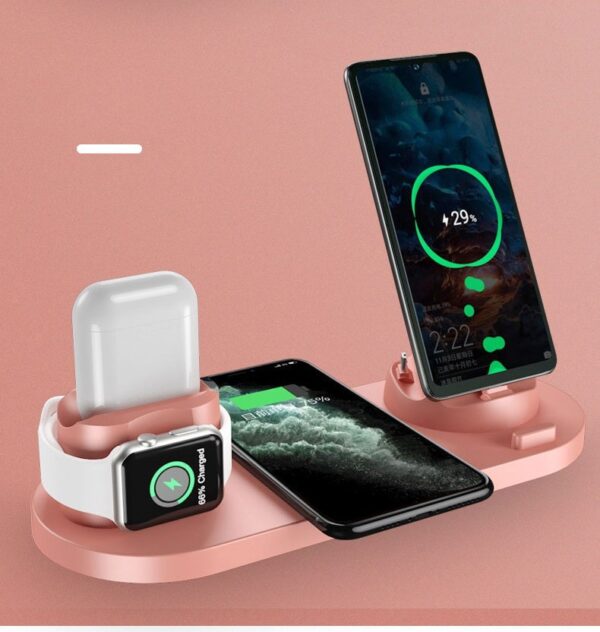 Six-in-one wireless charger for mobile phones - Image 3