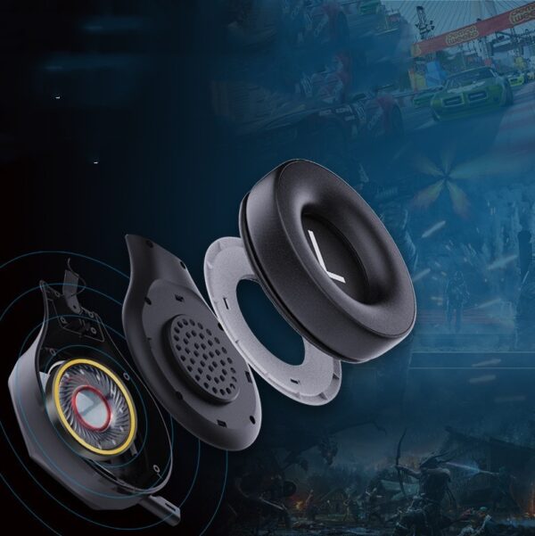 Bluetooth Dual Mode Gaming Wireless Headphones - Image 4