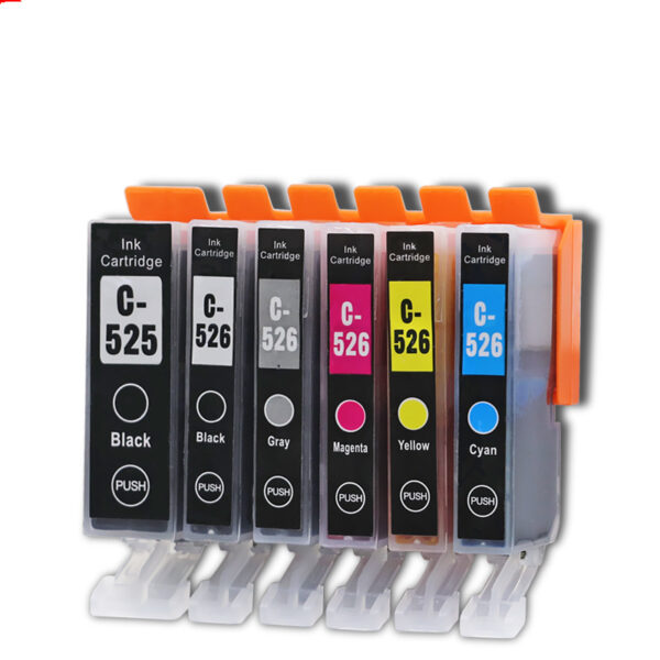 ASW 3set PGI525 PGI 525 CLI 526 Ink Cartridges For Pixma IP4850 Ix6550 MG5150 MG5250 MG6150 MG8150 MX885 MG5350 Printer - Image 4