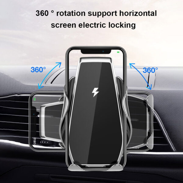 Fdgao 15W Infrared Touch Sensor Car Wireless Charger Is Suitable For Wireless Charging Mobile Phones Universal