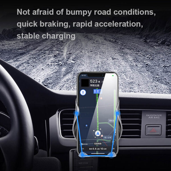 Fdgao 15W Infrared Touch Sensor Car Wireless Charger Is Suitable For Wireless Charging Mobile Phones Universal - Image 2