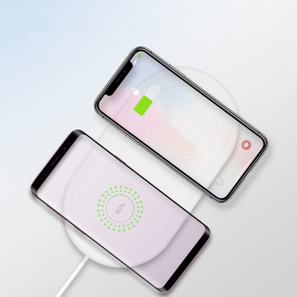 Mobile Phone Dual-charge Wireless Charger Supports Fast Charging Of Two Mobile Phones  Wireless Charger - Image 4