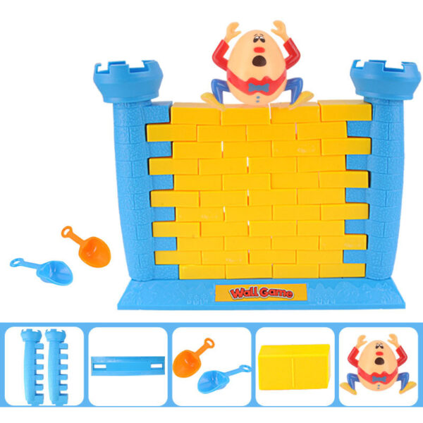 Humpty Dumpty The Wall Game Children Toy Colorful Demolishing Wall Game Interesting Kids Toy Educational Toys Building Blocks - Image 5