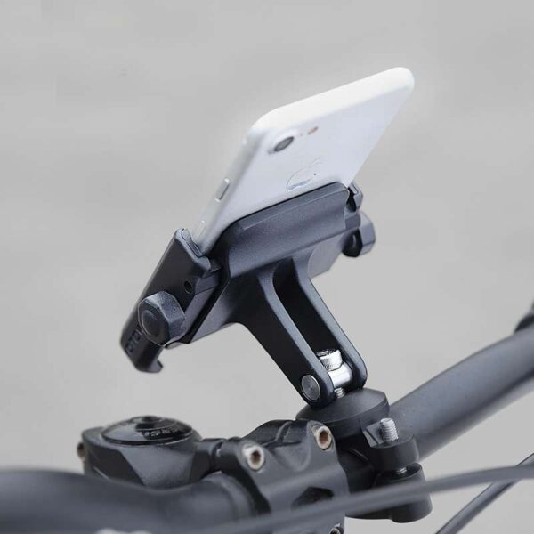 DEROACE Bicycle Phone Holder Universal Support Telephone Handlebar Mount Bracket Electric Vehicle Aluminum alloy Phones Holders - Image 4