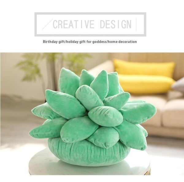 Plant Succulent Pillow Plush Toy Office - Image 9