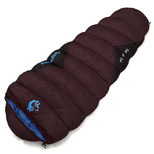 Outdoor  Fishing Autumn And Winter Camping Cotton Sleeping Bags - Image 3