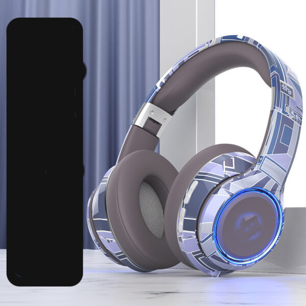 Bluetooth Headphones 5.2 Pluggable Illumination - Image 5