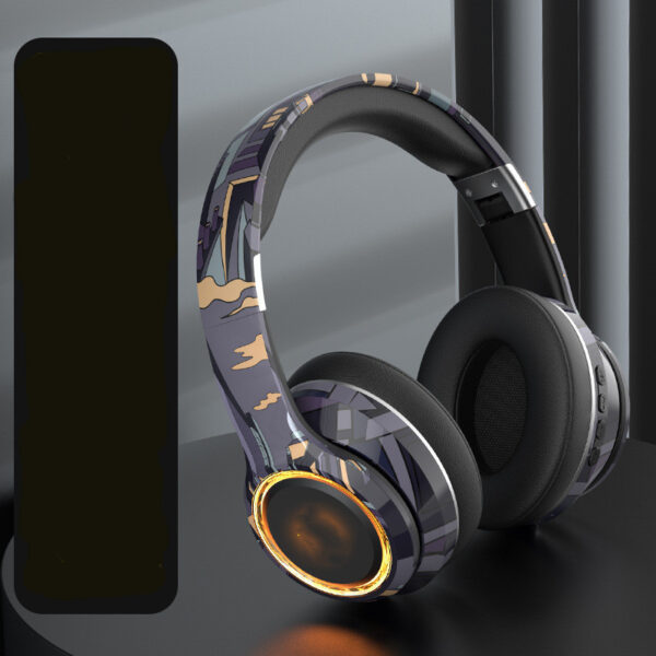 Bluetooth Headphones 5.2 Pluggable Illumination - Image 4