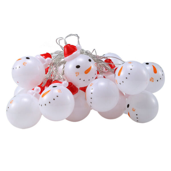 Snowman string lights Christmas lights decoration lights - Image 6