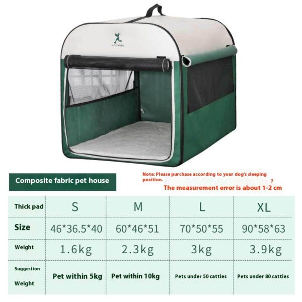 Kennel Detachable House Outdoor Tent Pet Suitable For All Seasons - Image 2