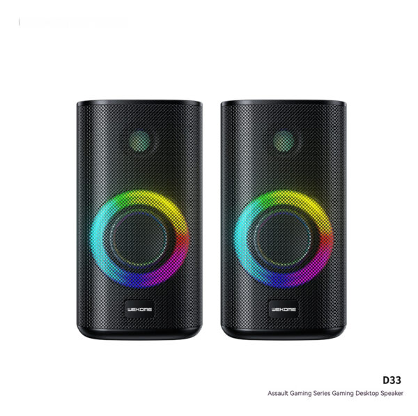 Game Colorful E-sports Desktop Bluetooth Speaker Dual Speaker Computer Stereo Speaker - Image 5