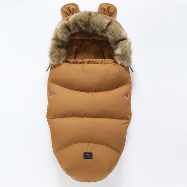 Winter Sleeping Bags Envelope Newborn Baby Stroller Pad - Image 7