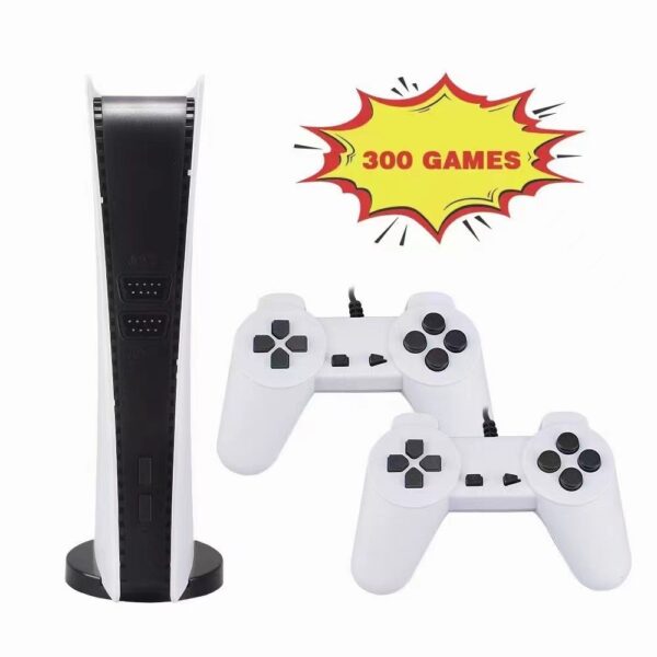 Nostalgic Retro P5 Mini TV GS5 Wired Family Game Console 620 Games - Image 10