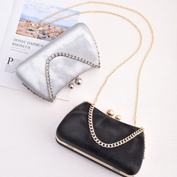 Chain Handbags Fashion Luxury Dress Party Dinner Bags For Women Crossbody Shoulder Bag - Image 5