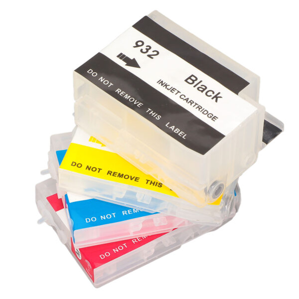 Refillable Ink Cartridge PP Cartridges Replacement for HP Officejet 6600 6700 7110 7510 7610 - Image 3