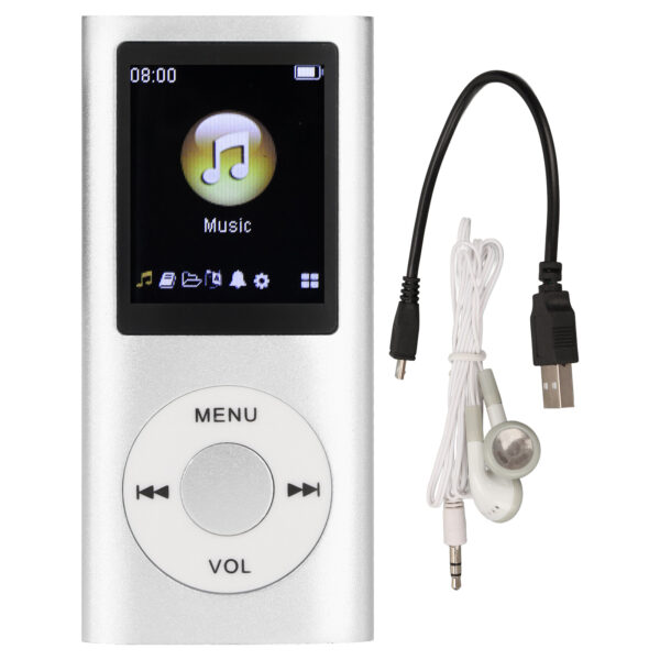 MP3 Player Stylish Multifunctional Lossless Sound Slim 1.8 Inch LCD Screen Portable MP3 Music Player - Image 7