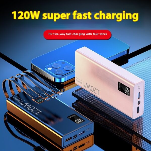 Super Fast Charge Two-way Portable Battery For Mobile Phones Intelligent Digital Display Multi-port - Image 10