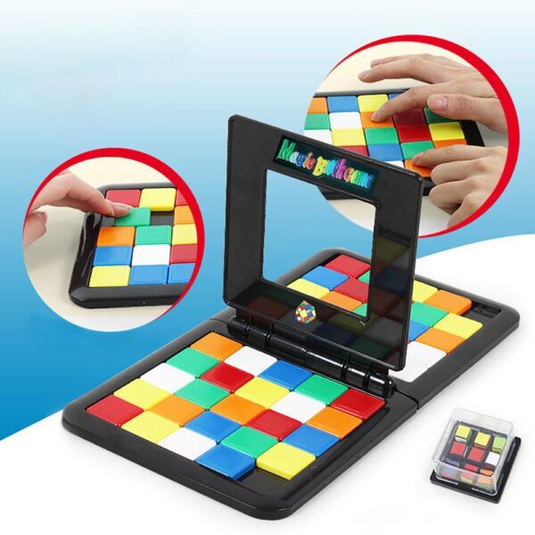 Color Battle Square Race Game Parent-Child Square Desktop Kids Puzzles Learning Educational Toys Anti Stress Boys Girls Gifts - Image 7