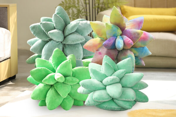 Plant Succulent Pillow Plush Toy Office - Image 3