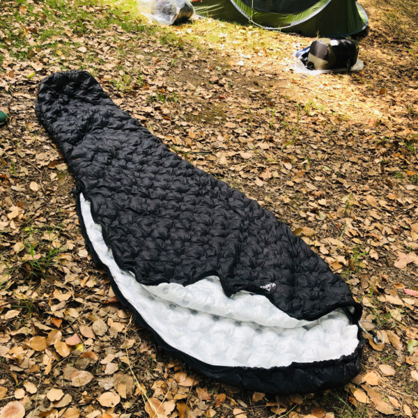 Kamperbox Down Sleeping Bag, Camping 3 Season Ultralight Sleeping Bags, Lightweight Sleeping Bag Bubblue Air 2 - Image 4