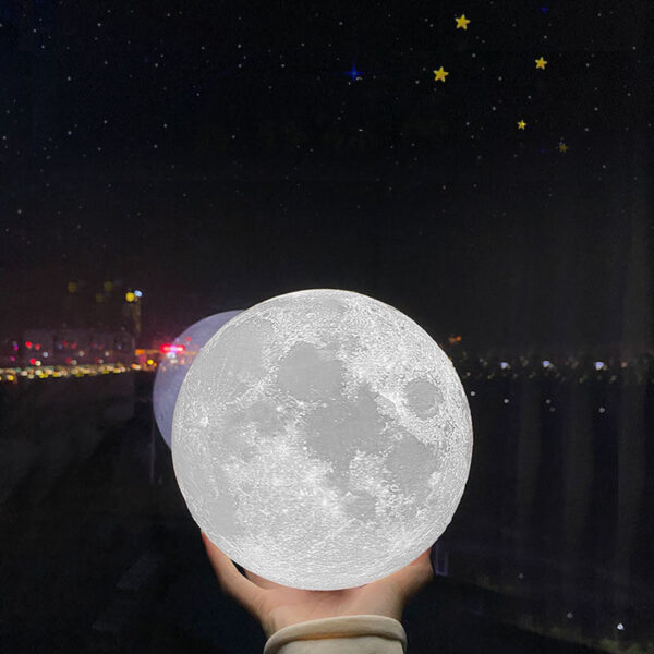 3D Printing Moon Night Table Lamp Chinese Valentine's Day Gift - Image 3