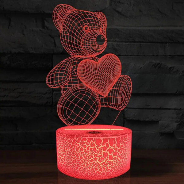 3D Lamp Acrylic USB LED Night Lights Neon Sign Lamp Xmas Christmas Decorations For Home Bedroom Birthday Decor Valentines Day Gifts - Image 5