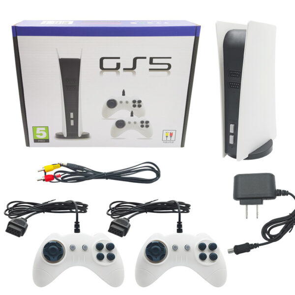 Nostalgic Retro P5 Mini TV GS5 Wired Family Game Console 620 Games - Image 3