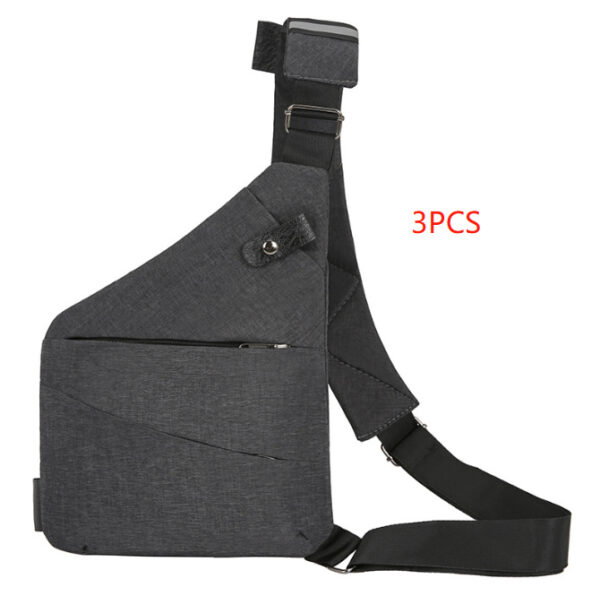 Men's Multifunctional Shoulder Bags Sports Chest Pack Bags - Image 7