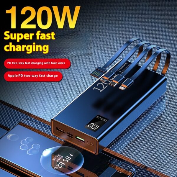 Super Fast Charge Two-way Portable Battery For Mobile Phones Intelligent Digital Display Multi-port - Image 8