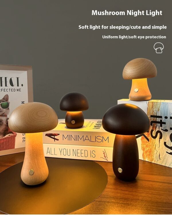 Creative Gift Mushroom Decoration Bedroom Bedside Night Lamp - Image 10