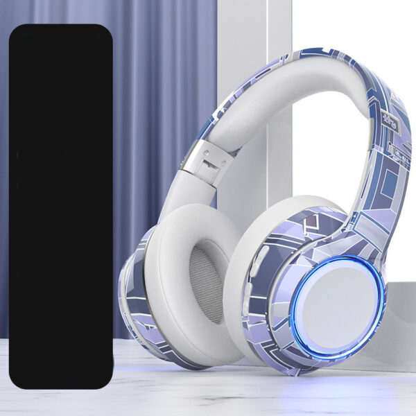 Bluetooth Headphones 5.2 Pluggable Illumination - Image 2