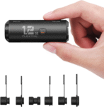 Zero Pump Air Pump for Inflatables, 1.2 Oz Ultra-Mini Electric Air Pump Portable Air Mattress Pump, Rechargeable Air Pump for Pool Floats Air Bed Air Mattress