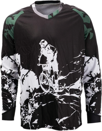 Men'S Cycling Jersey MTB T Shirt Long Sleeve Mountain Bike Motorcycle Outdoor Bicycle Clothes